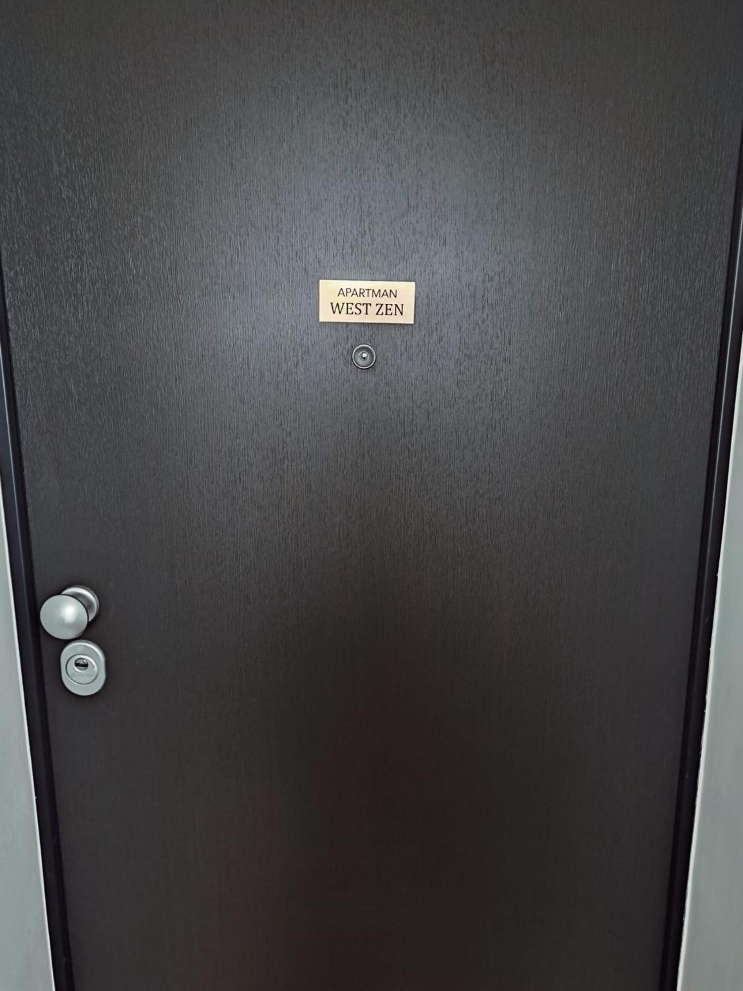 Apartman West Zen Zágráb Kültér fotó