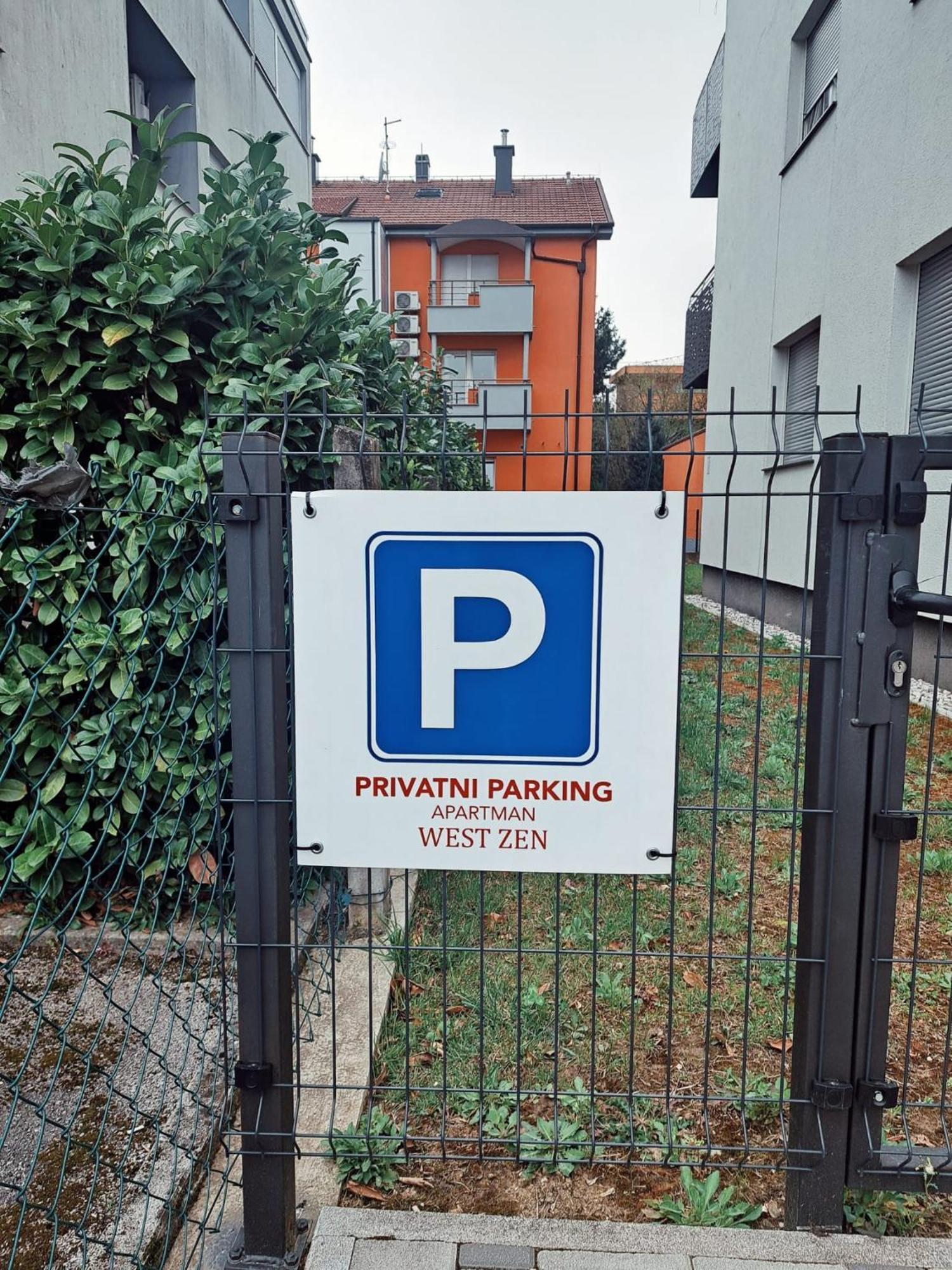 Apartman West Zen Zágráb Kültér fotó