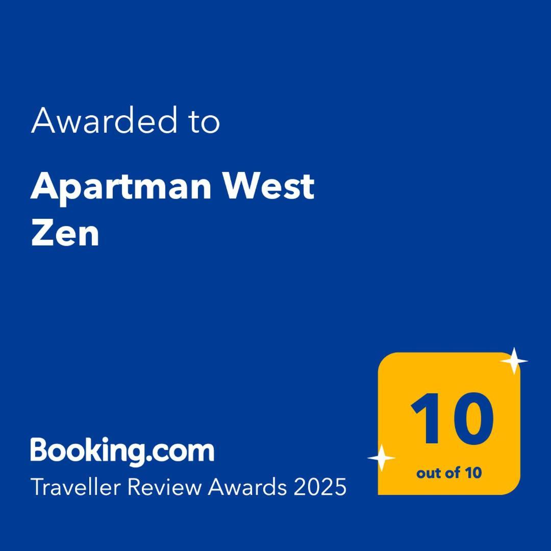 Apartman West Zen Zágráb Kültér fotó